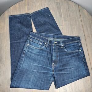 Levi’s Men’s 511 Slim Jeans W36 Blue Stretch Denim Dark Wash Casual Wear Pants